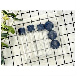 Quality Customized Colors Refillable PET Bottles and Cream Jars for Travel Size Personal Care wholesale