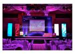 HD 6mm Pixel Indoor Concert LED Screen Rental RGB Display With AVI WMV MP4