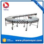 Flexible Expandable Gravity Zinc Plated Steel Roller Conveyor