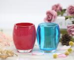Customized Logo Room Scented Candles Oval Glass Jar Customized Fragrance