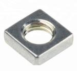Customized A2 Galvanized Square Stainless Steel Nut Zinc Plate Surface