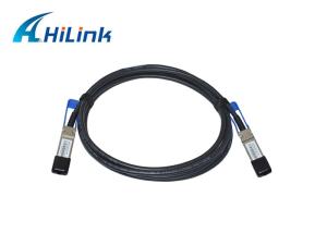 Quality Passive Copper 10GB Direct Attach Cable QSFP28 To QSFP28 3M For Data Center wholesale