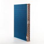 Hydrophilic Chiller Condenser Coil Aluminum Fin For Industrial Aircond Cooling