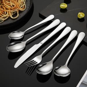 Quality Stainless Steel Spoon Fork Knife Versatile for All Meals Dishwasher Safe Yes Professional Grade wholesale