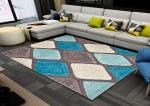 Printed washable area rugs living room bedroom kitchen hotel floor mat 12mm