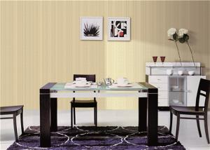 Quality Kitchen Dining Room Wallpaper That Looks Like Grasscloth , Sound Proof wholesale