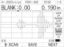 Unique Multiple Wave Check Method TG5500DL Series Ultrasonic Thickness Gauge