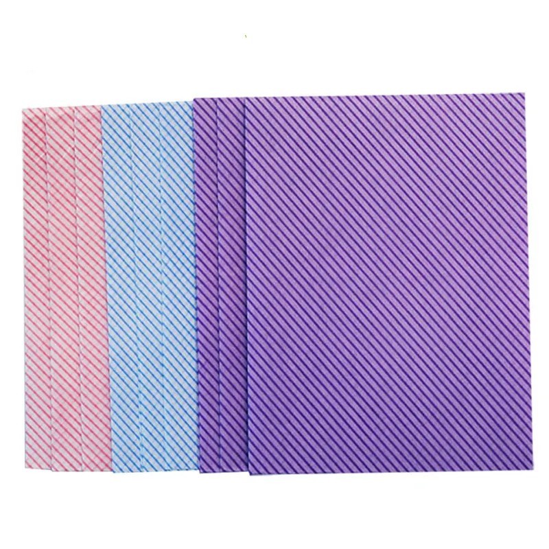 Durable Polyester Non Woven Clothing , Twill Pattern Non Woven Kitchen Wipes