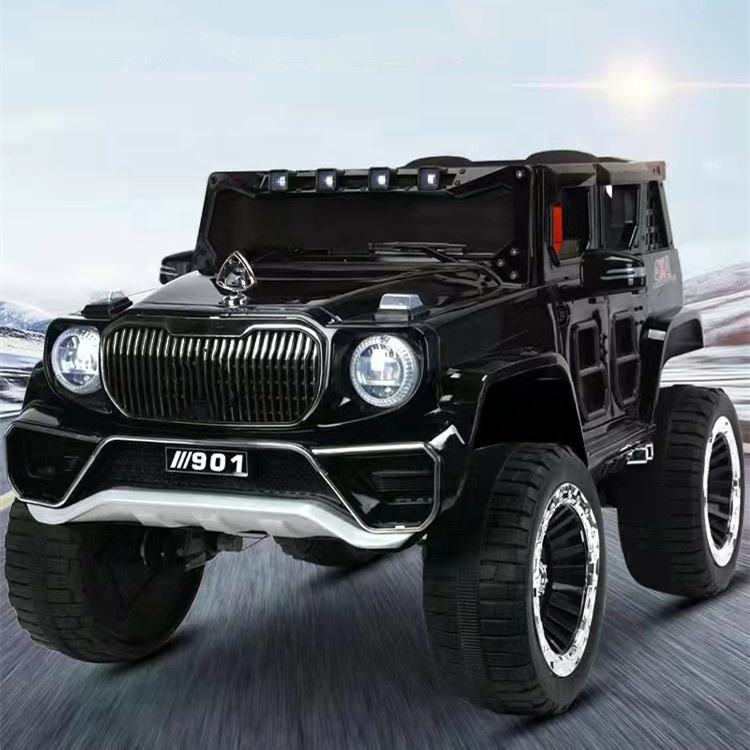 12V Electric Ride On Car Toy 2 Seater with Remote Control Leather Seat and EVA Wheel