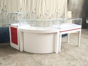 Quality Fashion Design Jewelry Store Showcases With Lock / Spotlight / Hardware wholesale