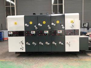 Quality Carton Flexographic High Speed Flexo Printing Press Machine Cutter wholesale