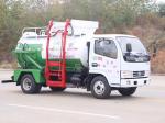 Kitchen Restaurant Waste Removal Trucks Hydraulic Self Loading & Discharging