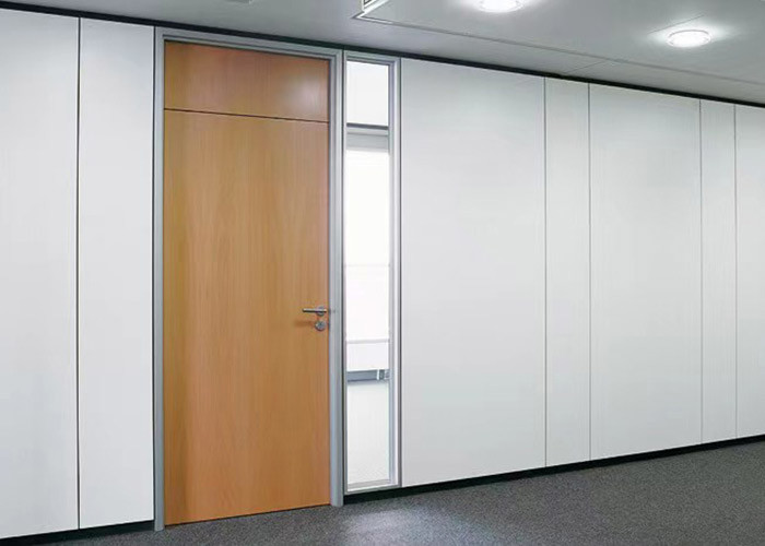 Office Hotel Partition Wall Indoor Glass Solid Shutters Dimming Glass Support Customization Many Selections