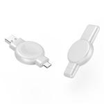 15g Net Weight Smart Watch Wireless Charger White/Black Compatible with Iwatch