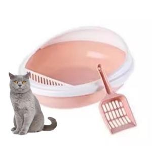 Quality Wholesale Manufactured Nice Quality Self Cleaning Cat Cage With Egg-ball Shape Litter Box For Pet Cat wholesale