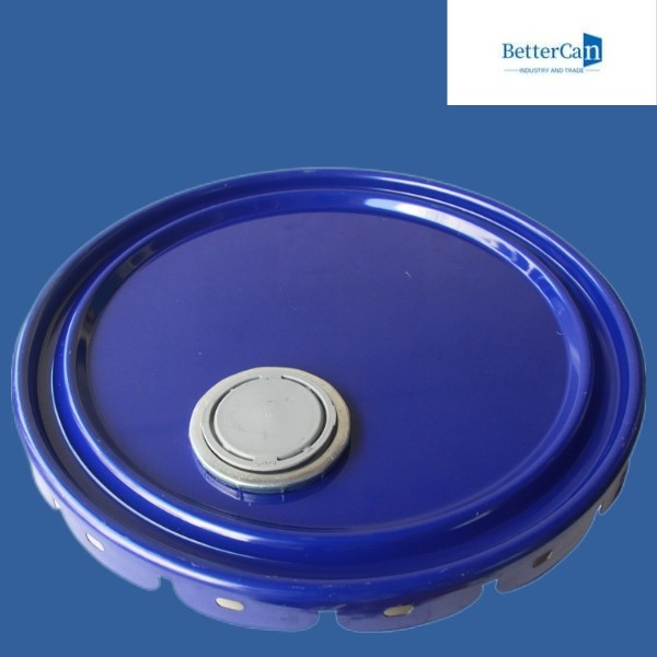 ISO9001 Metal Paint Bucket 3.5 Gallon Steel Pail For Oil Packaging