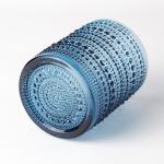 Colored Heavy Jupiter Hobnail Drinking Glasses Tumblers 12 Oz Machine Pressed