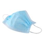Blue Polypropylene Non Woven Face Mask 3D Cropping Protection Medical Mask