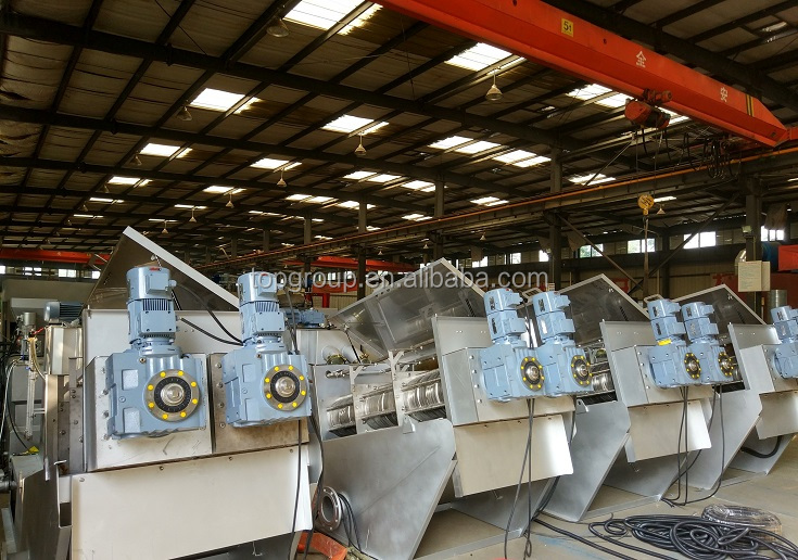 Siemens PLC Controlled TPDL SS316 Sludge Dewatering System for Industrial Wastewater