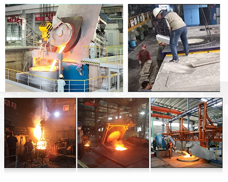 Big Capacity Hydraulic Tilting Steel Shell Furnace For Cast Iron Barbell And Dumbbell Setl