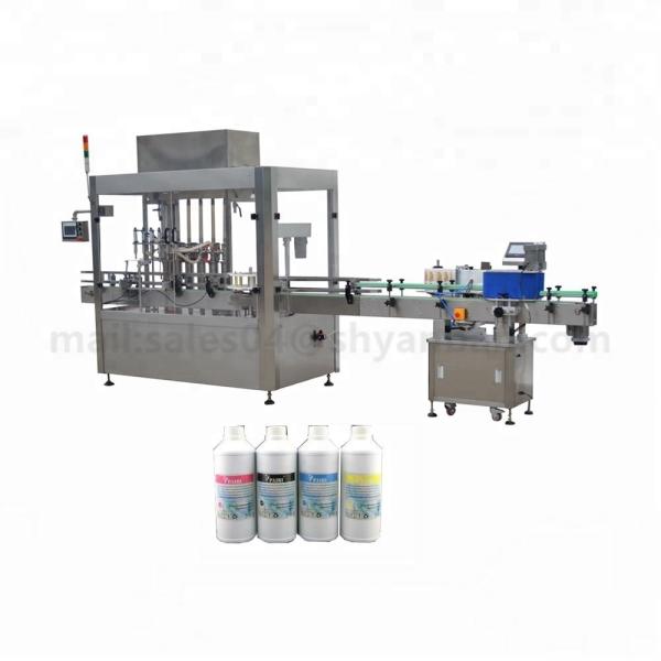 Stainless Piston Automatic Liquid Filling Machine Used In Pharmaceuticals /