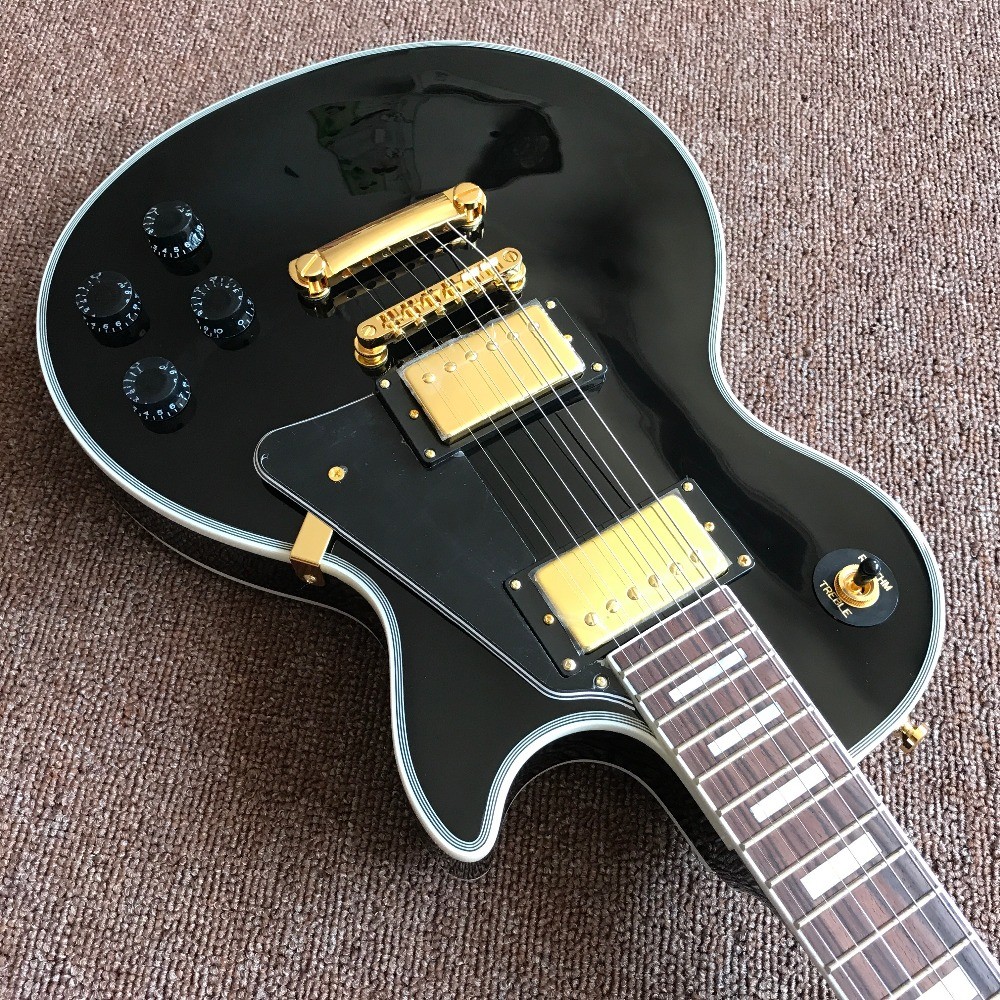 Guitar recording video appreciation custom mahogany black or cream lp custom electric guitar gold hardware