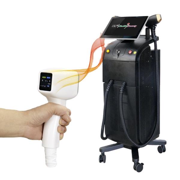 Laser Hair Removal Equipment 755 808 1064nm Diode Laser Titanium Laser with Q