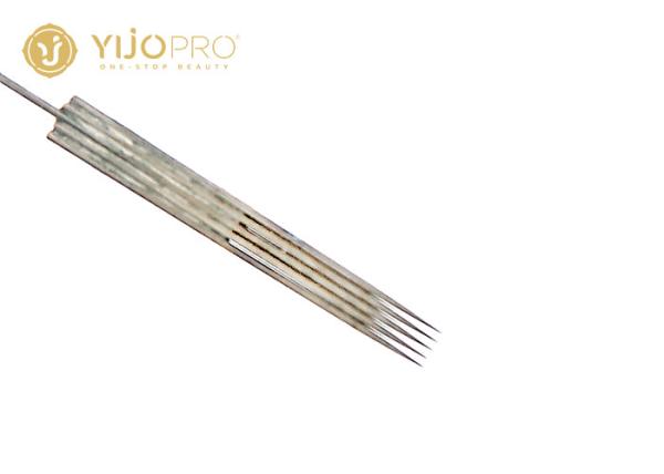 Disposable Traditional Tattoo Needles , 5FL Flat Liner Tattoo Needle Stainless