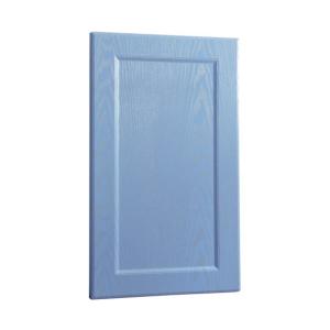 Quality Blue Wood Grain Shaker Kitchen Cabinet Doors 750 - 800kgs / M3 Density wholesale