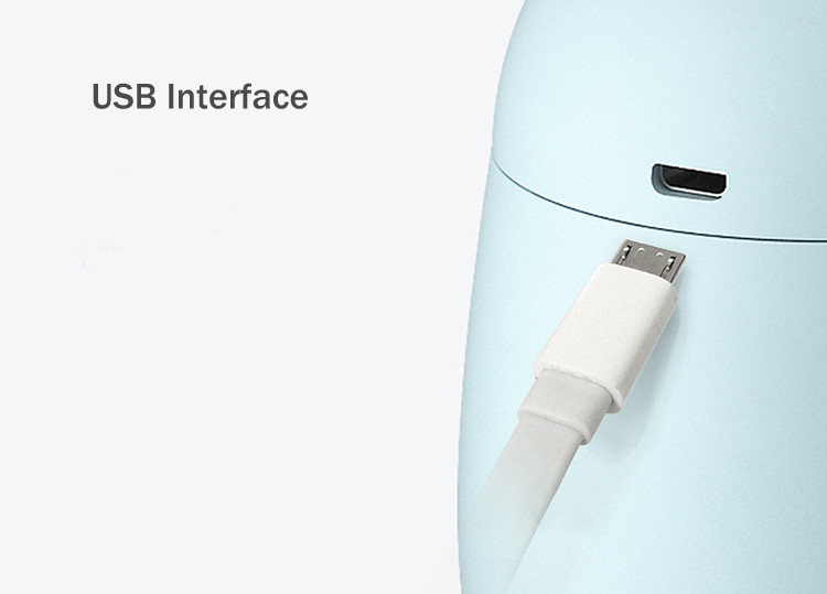 BPA Free 120ml Macaron Ultrasonic Air Humidifier