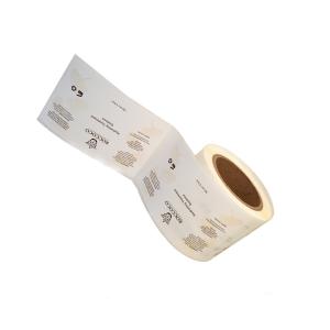Quality Bodywash Bottle Label Sticker Printing , Embossing Weatherproof Matte Sticker Paper wholesale