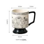 Retro Drinkware Type MUGS Perfect for Coffee Shops Restaurants and Daily