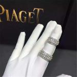 Piaget full diamonds of rotating ring 18kt gold with yellow gold or white gold