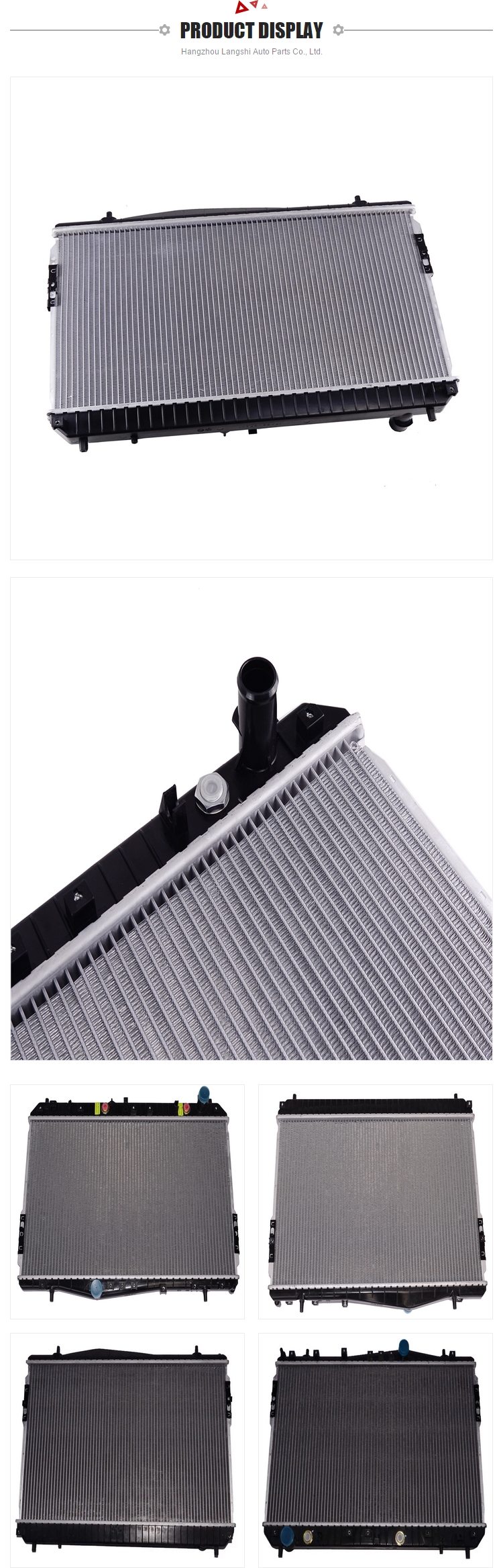 Buick Excelle and Chevrolet LACETTI 1.8 Radiator 96553243 96553244 5484588 Auto Parts
