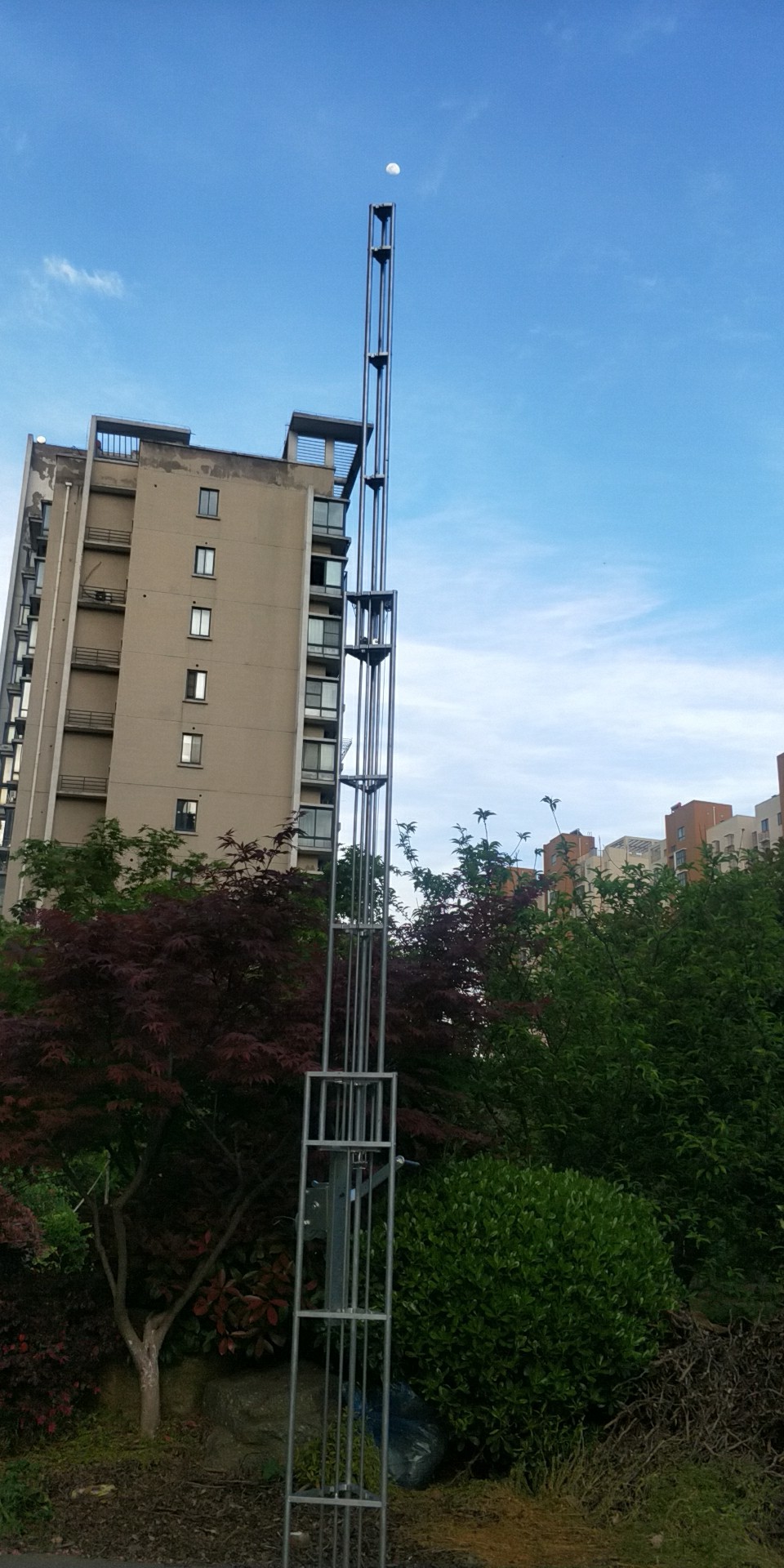 Truss Aluminium 9M 5 Sections Ground Support Tower