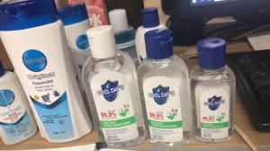 Quality Transparent Instant Hand Sanitizer Waterless Hand Gel 50ml 80ml 110ml wholesale