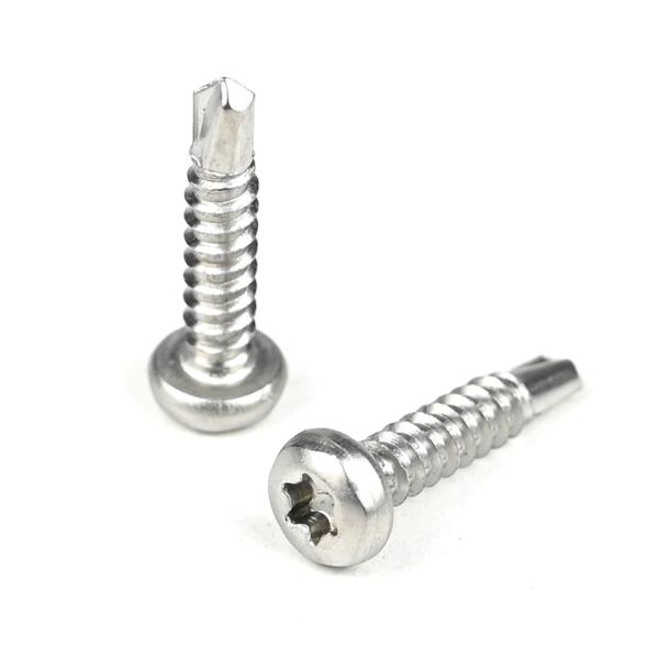 Yellow SS410 Stainless Steel Pan Torx Self Drilling Screws for Electrical