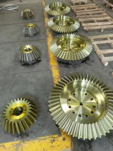 Quality Customizable Straight Bevel Gear With 200mm To 1700mm Diameter wholesale