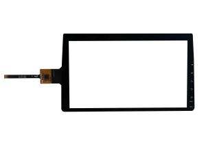 Quality Car Navigator I2C 10 Inch Touch Screen Panel With Black Prints wholesale