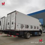 Manual Reefer Straight Truck Euro 2 4X2 Box Truck Refrigerator