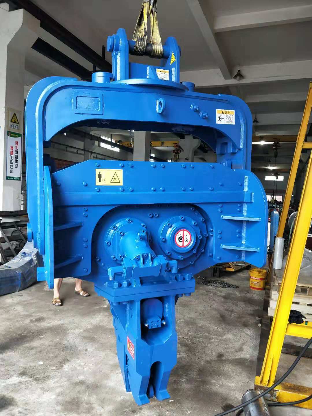 6 Meters Hydraulic Pile Hammer For PC200-8 PC230 PC240