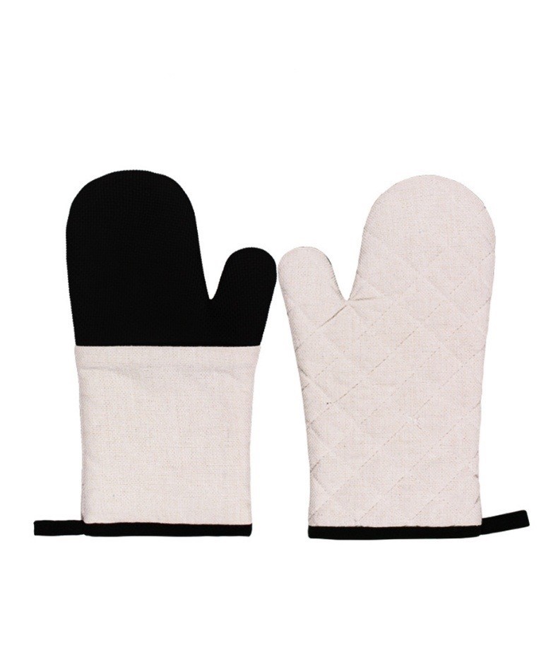 Custom Sublimation Kitchen Accessories Oven Mitt Pot Mat For Photos Printing