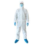 Industrial Disposable Protective Clothing Anti Stick Antibacterial Non Porous