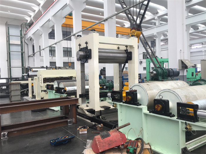 Skin Pass Rolling Tension Leveling Mill Line 4Hi 0.2-1.5 X 1300