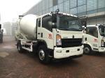 4×2 3 Cube Meter Light Concrete Mixer Truck Curb Weight 4.5 Tons Weather