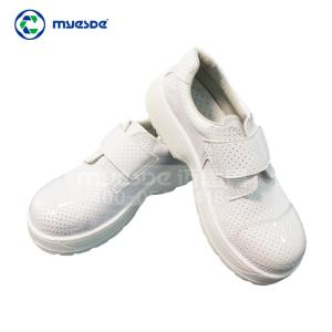 Quality esd steel toe shoes Industrial white Black anti static conductive ESD Safety clean room esd work shoes wholesale