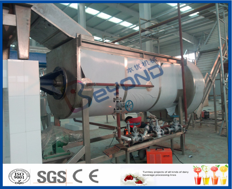 Orange / Mango Juice Processing Industrial Fruit Juicer Machines , Juice Production Line
