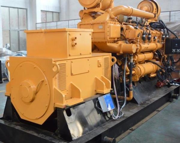 550kw High Speed Jichai 12V190 ZDT-2 Nature Generator for Environmentally