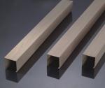 Vertical Metal Hanging Baffles Sound Absorption Exhibition Hall Supply