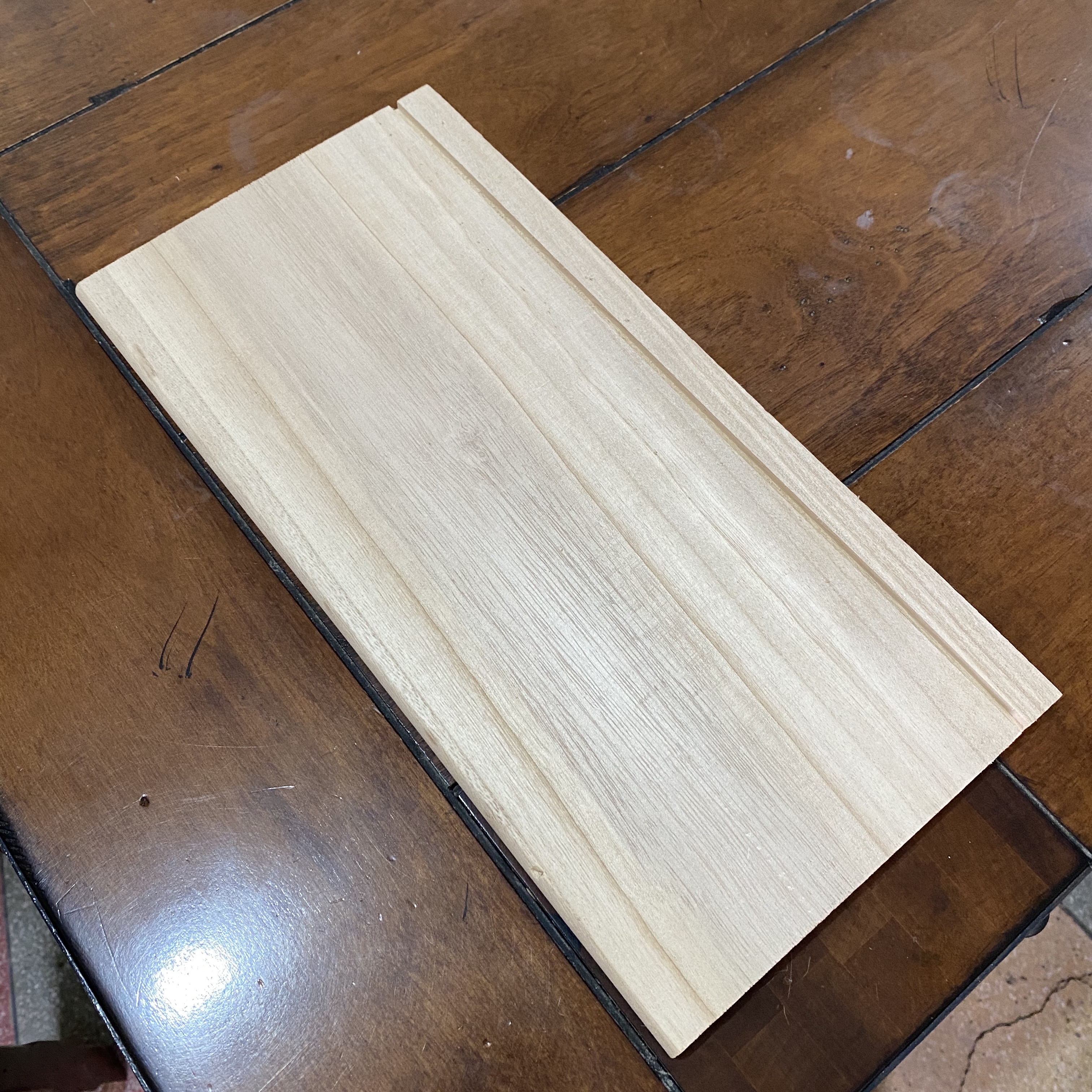 Paulownia Poplar Wood Planed Log For Drawer Sides With Spare Parts